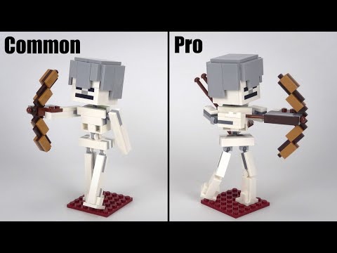 lego minecraft 21150 skeleton big figure upgrade moc